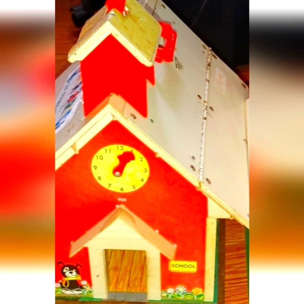 Barn and Schoolhouse Fisher-Price vintage